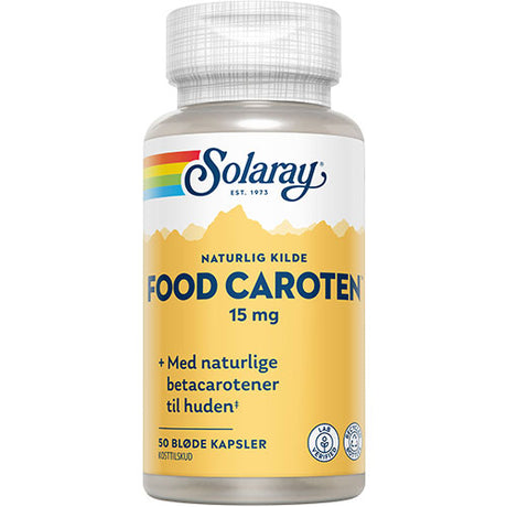 Food Caroten fra Solaray