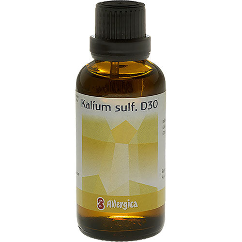 Kalium sulf. D30 Cellesalt 6 fra Allergica