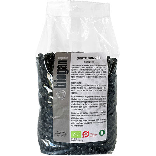 Sorte bønner Ø fra Biogan