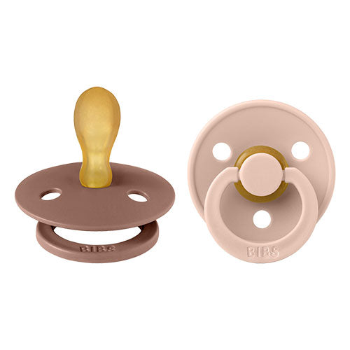 BIBS Colour Latex Size 2 Symmetrical Blush/Wood fra BIBS