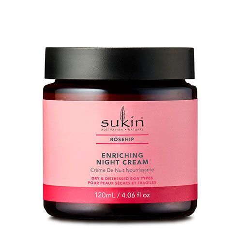 Night Cream Enriching Rosehip fra Sukin