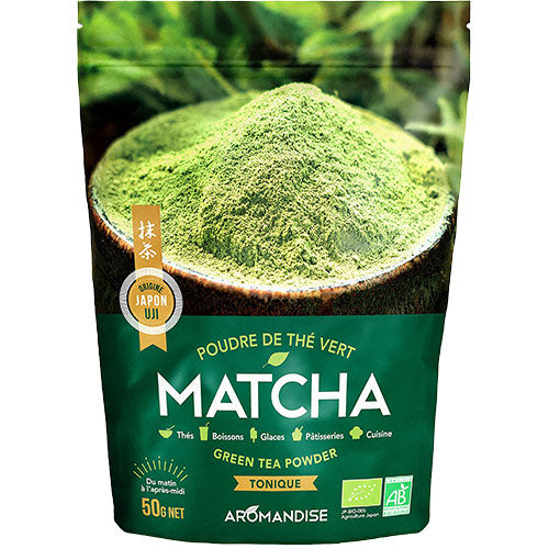 Matcha te (green tea powder) Ø fra Aromandise