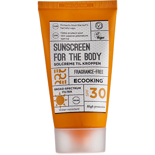 Solcreme Krop SPF 30 - 75 ml fra Ecooking