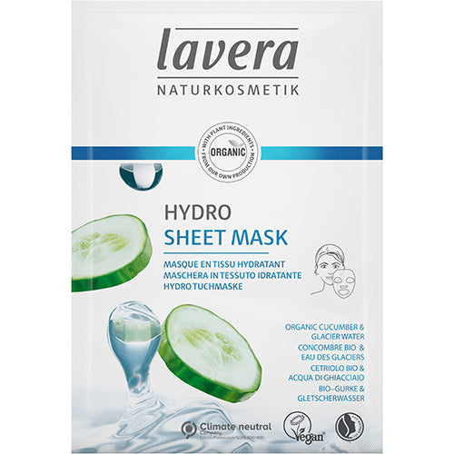 Sheet Mask Hydrating m. Agurk fra lavera