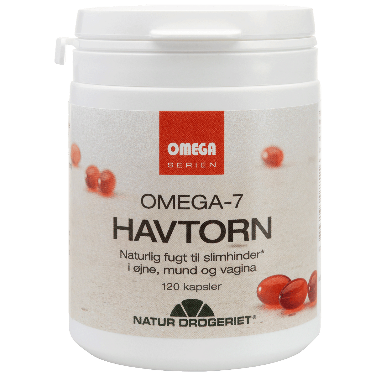 Natur-Drogeriet Havtorn Omega-7 | 120 kapsler fra Natur-Drogeriet