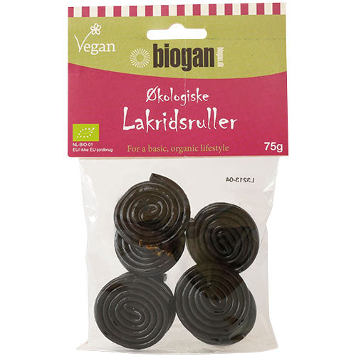Lakridsruller Ø fra Biogan