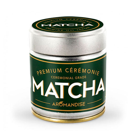 Matcha ceremonial grade grøn te pulver Ø fra Aromandise