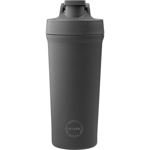 Shaker Bottle 750ml Dark Grey fra AYA&IDA