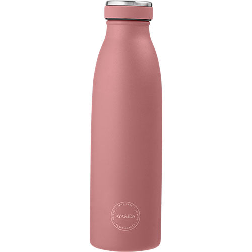 AYA&IDA Drinking Bottle 500ml | Ash Rose fra AYA&IDA