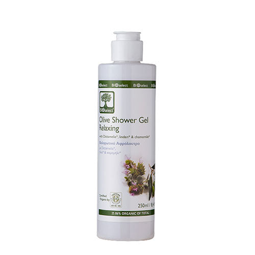 Olive Shower Gel Relaxing fra BIOselect