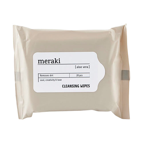 Forfriskende vådservietter Aloe vera fra Meraki