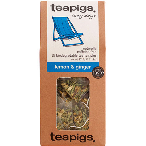 Urtete citron og ingefær fra Teapigs