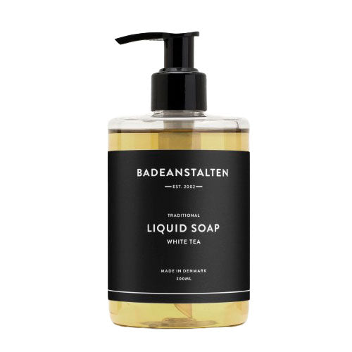 Sæbe flydende hvid the fra Badeanstalten