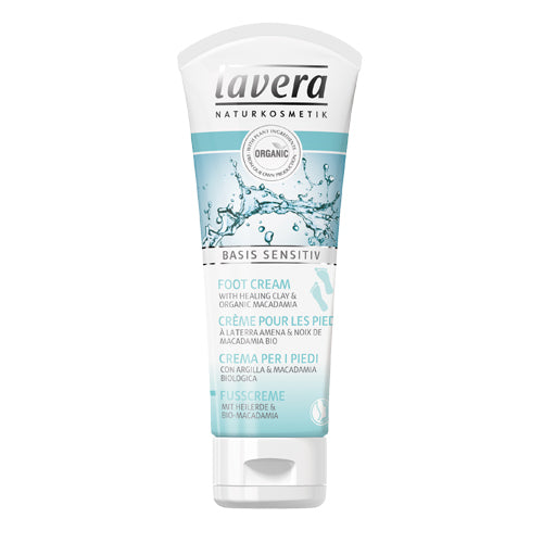 Foot Cream w. Healing Clay & Macadamia fra lavera