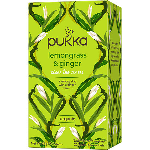 Lemongrass & Ginger te Ø Pukka fra Pukka