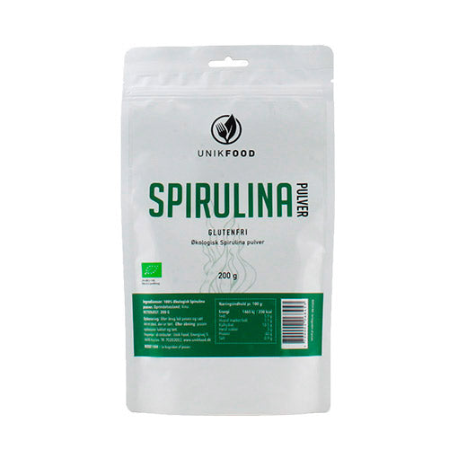 Spirulina pulver Ø fra Unikfood