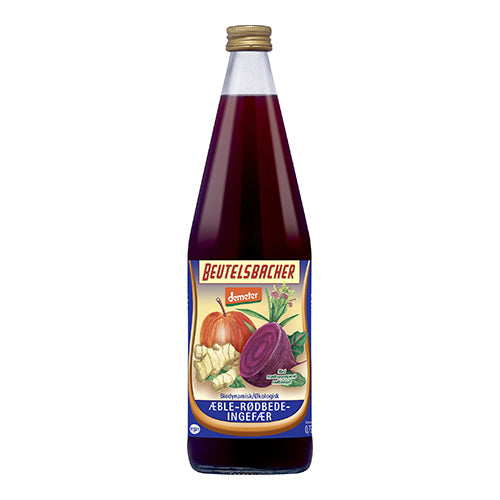 Æble-Rødbede-Ingefær saft Ø Demeter fra Beutelsbacher