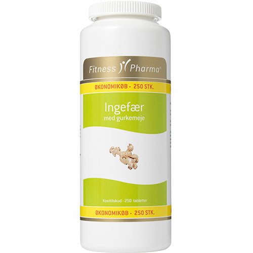 Ingefær m. gurkemeje