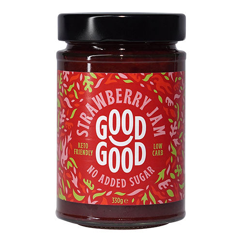 Jordbærmarmelade m. Stevia fra Good Good