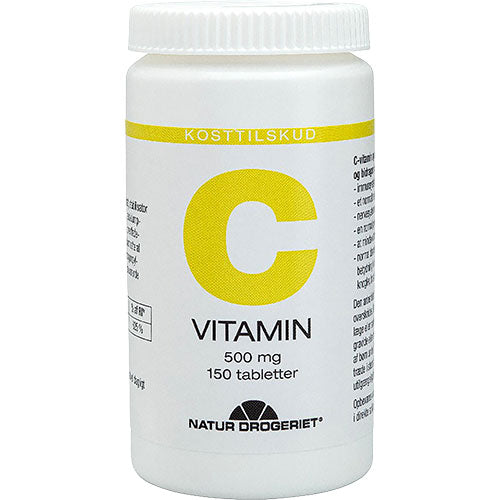 C vitamin 500 mg fra Natur-Drogeriet