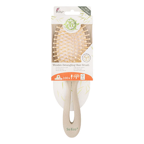 So Eco Biodegradable Gentle Detangling Brush fra So Eco