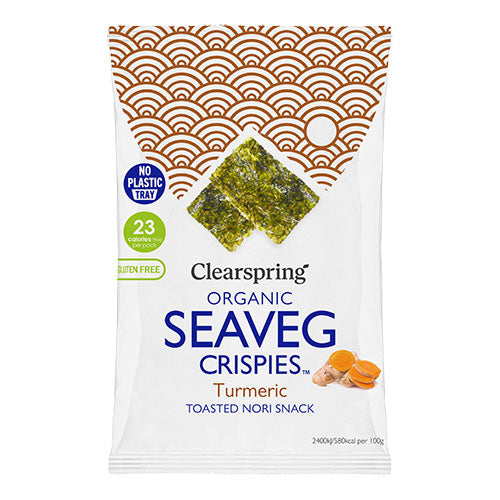 Tang chips Gurkemeje  Ø fra Clearspring