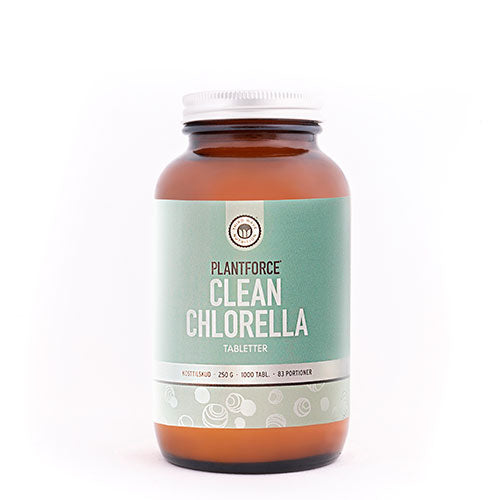 Chlorella Clean Plantforce fra Plantforce