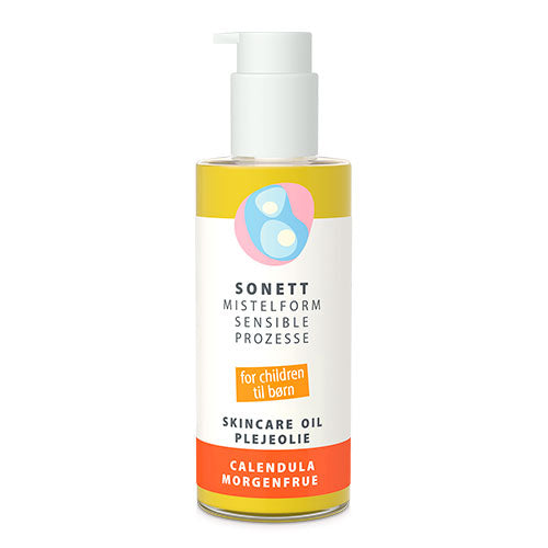 Plejeolie til børn m. Morgenfrue fra Sonett