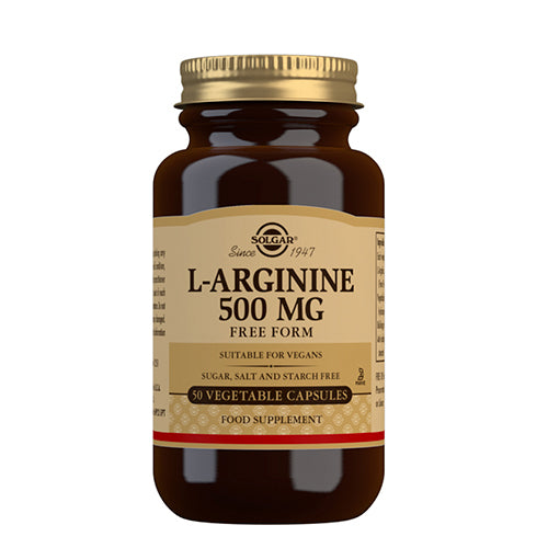 L-Arginin 500mg fra Solgar