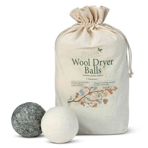 Uld tørrebolde 6 stk fra Cocoon
