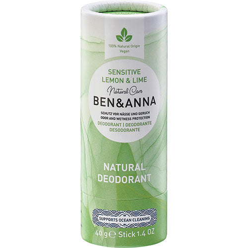 Deodorant - Sensitiv - Lemon & Lime fra Ben & Anna