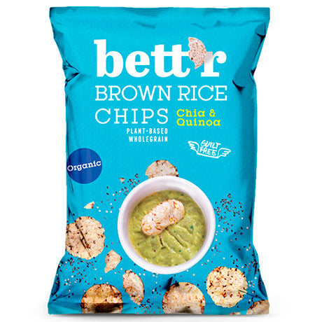 Ris Chips med chia og quinoa Ø fra bett’r