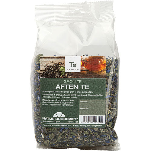 Grøn aften te fra Natur-Drogeriet