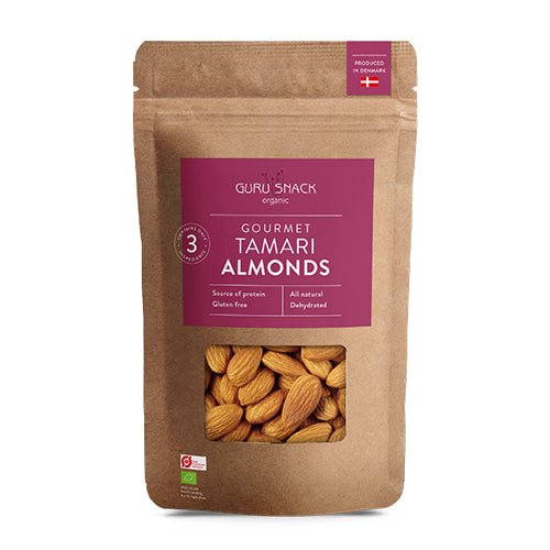 Gourmet Tamari mandler Ø fra Guru Snack