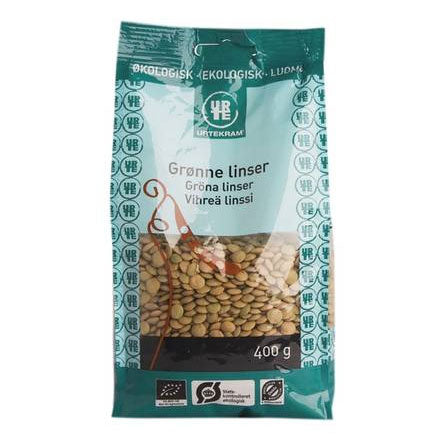 Grønne linser Ø fra Urtekram