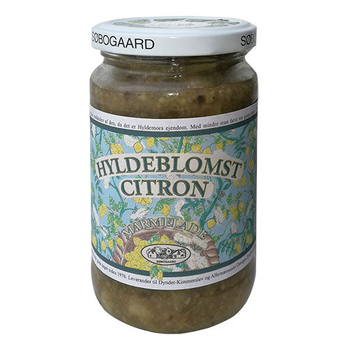 Hyldeblomst/Citron marmelade Ø fra Søbogaard