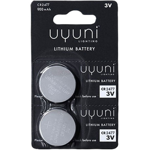 CR2477 Battery, 3V, 100mAh, 2-pack fra Uyuni lighting