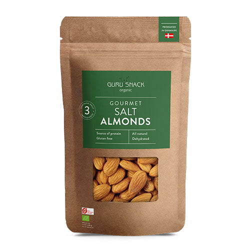 Gourmet Salt mandler Ø fra Guru Snack