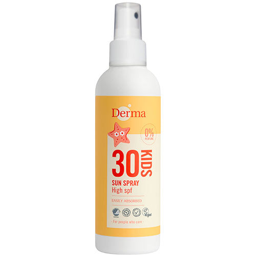 Derma Kids Sun Spray SPF 30 fra Derma
