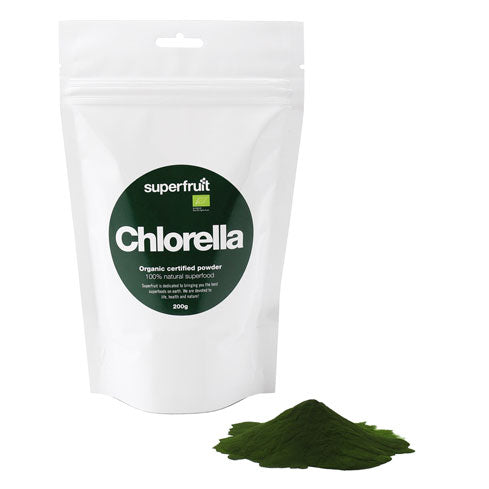 Chlorella pulver Ø Superfruit fra Superfruit
