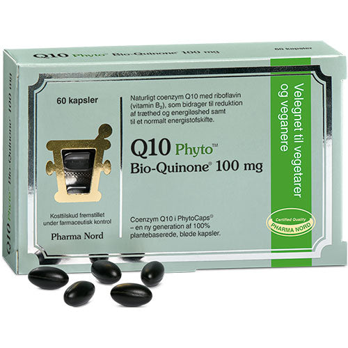 Q10 Phyto Bio-Quinone 100 mg fra Pharma Nord