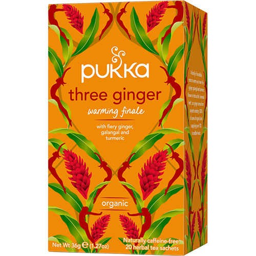 Three Ginger te Ø Pukka fra Pukka