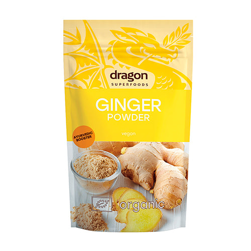 Ingefær pulver Ø fra Dragon Superfoods
