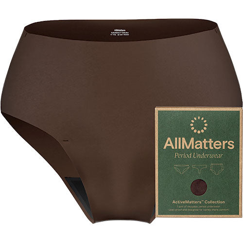AllMatters Active Højtaljet Brun L