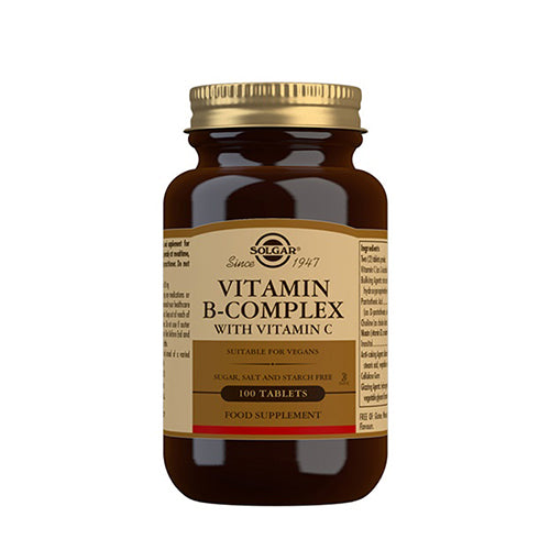 Vitamin B-Complex + C fra Solgar