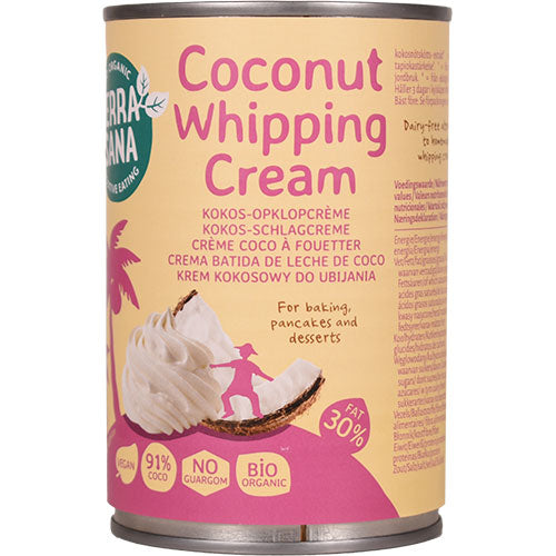 Kokosmælk piskecreme Ø fra Terrasana