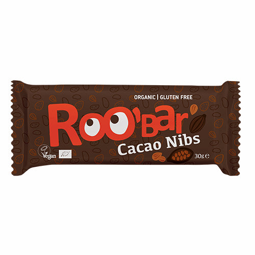 Bar Kakao nibs Ø Roobar fra ROO'bar