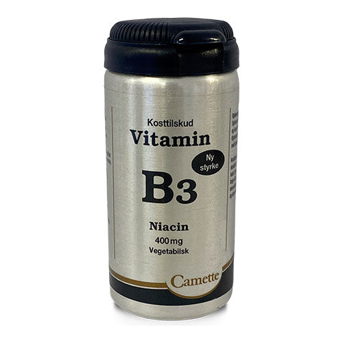 B3 vitamin niacin 400mg fra Camette