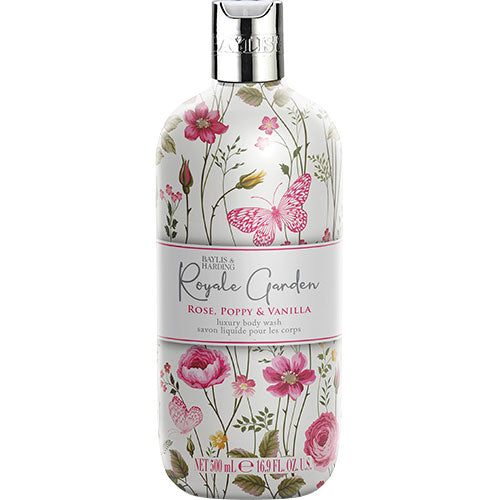 Royale Garden Peach, Poppy & VanillaBody Wash