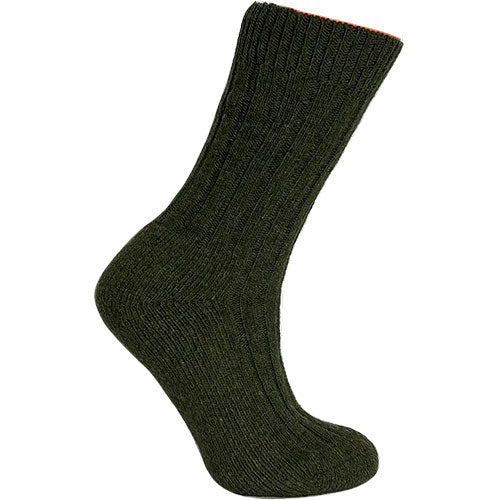 Merinostrømper Grøn str. 43/46 fra Clemente